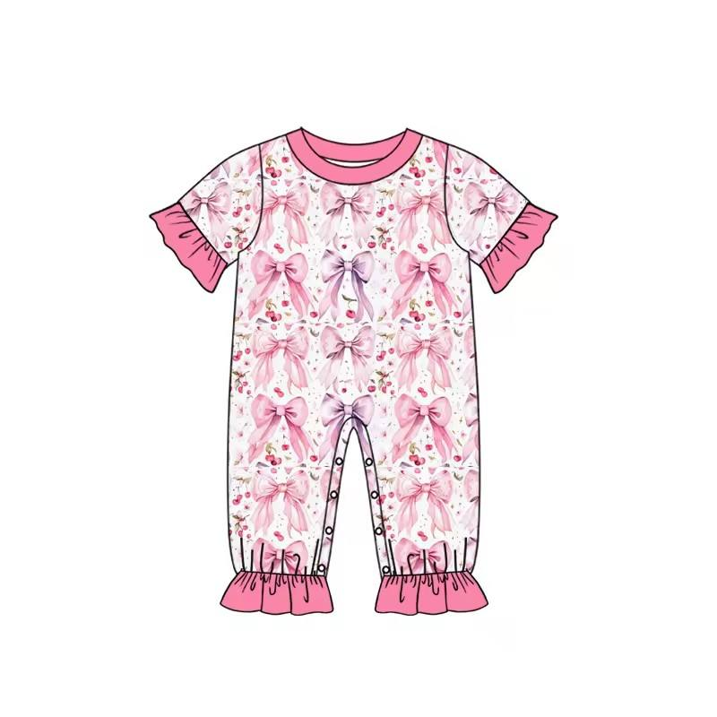 Baju bayi perempuan baru lahir - Cotton Baby Onesies Zipper ulasan dan harga