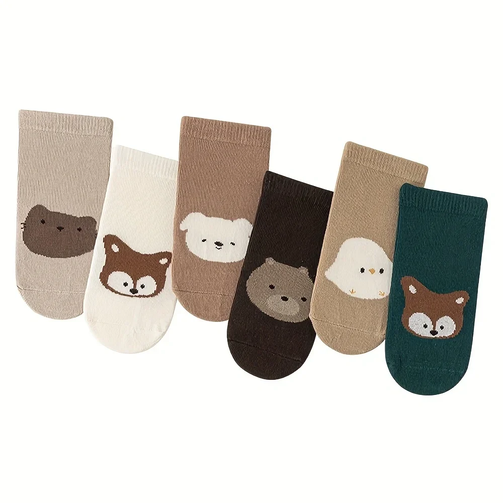 6 Pasang Kaus Kaki Trampolin B - Unisex Baby Socks Non Slip ulasan dan harga