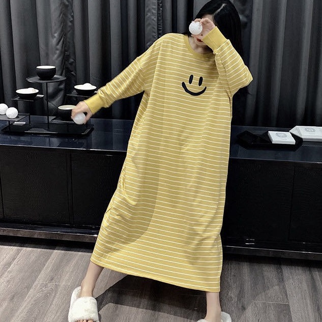 Piyama Korea bergaris-garis wa - Maternity Wear ulasan dan harga